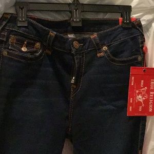 True Religion Brand Jeans- brand new slightly boot cut jeans